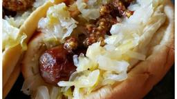 Grilled sauerkraut